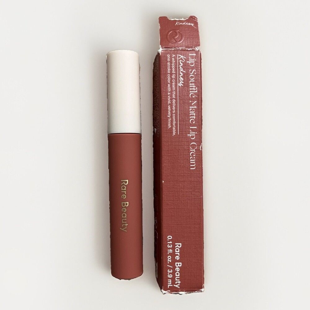 Rare Beauty Lip Souffle Matte Cream KINDNESS .13oz/3.9mL damaged box